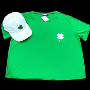 Claire’s  Lucky T-Shirt & Baseball Cap Bundle